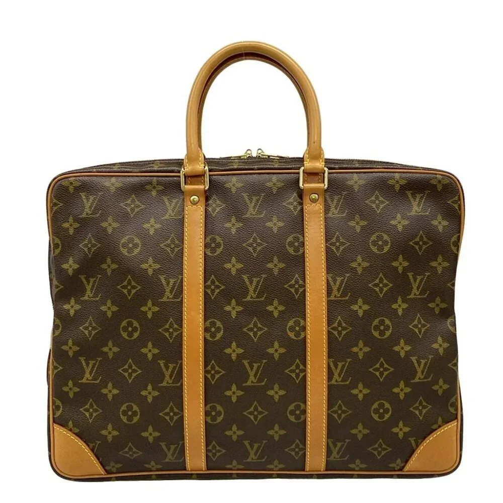 LOUIS VUITTON Porte Documents Voyage M53361 Monogram TH0034 Business Bag - Picture 3 of 14